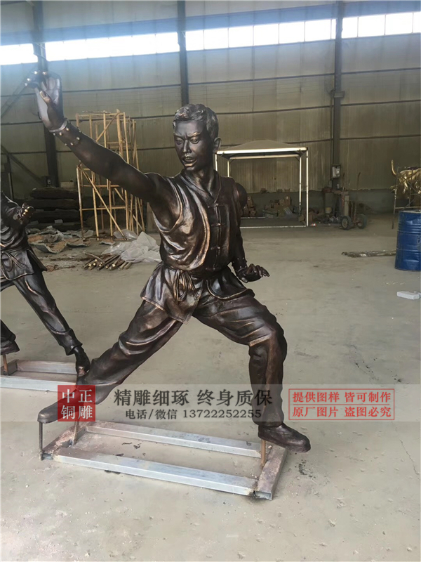 定做少林功夫雕塑.jpg 定做少林功夫雕塑.jpg