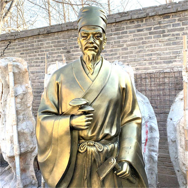 鑄造李時(shí)珍雕塑.jpg 鑄造李時(shí)珍雕塑.jpg