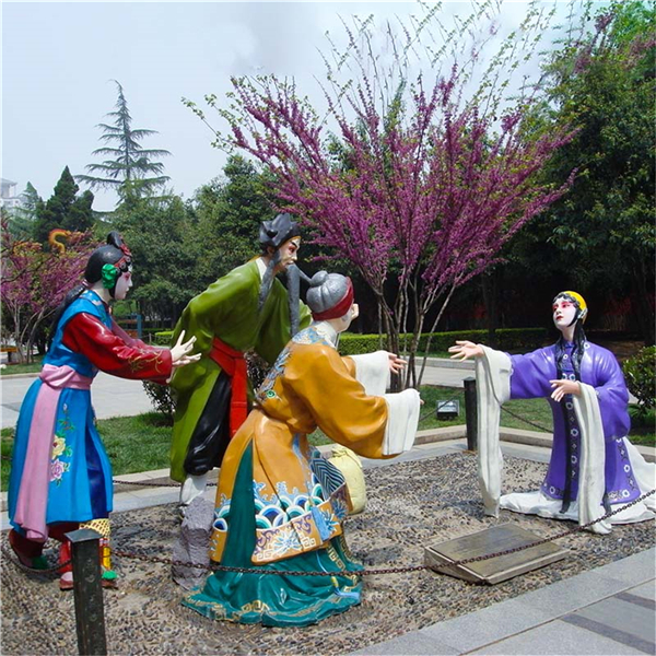 黃梅戲銅雕塑.jpg 黃梅戲銅雕塑.jpg