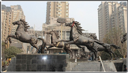 廣場銅馬雕塑價(jià)格