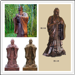 公園文化廣場(chǎng)孔子銅像