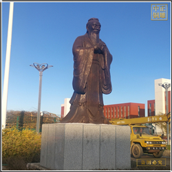 廠(chǎng)家直銷(xiāo)校園孔子雕像