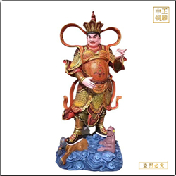 1米四大天王銅雕鑄造廠(chǎng)