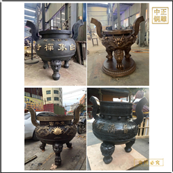 現(xiàn)貨供應四柱銅香爐