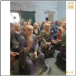 十八羅漢銅佛像生產(chǎn)廠(chǎng)
