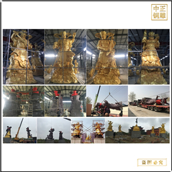 寺廟鑄銅四大天王佛像鑄造廠(chǎng)