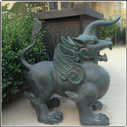 銅獬豸雕塑定制廠(chǎng)家