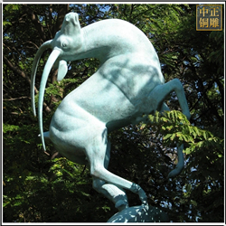 抬頭銅羊雕塑鑄造廠(chǎng)