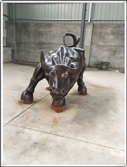 廣場(chǎng)開(kāi)荒牛雕塑
