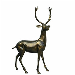 商場(chǎng)抽象鹿